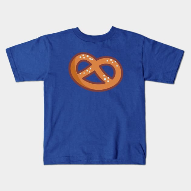 Pretzel heart Kids T-Shirt by UniqueDesignsCo